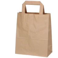 PAPPERSKASSE BRUN 3 LITER -18x9x22 cm